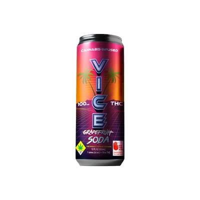 1:1 Grapefruit · Vice Soda · Infused Drink · CBG · 200mg