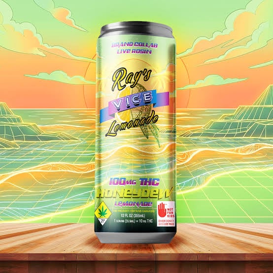 Honeydew Lemonade Rosin · Vice x Rays · Infused Drink · 200mg
