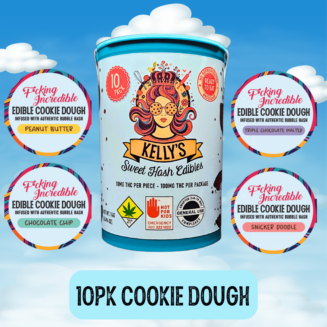 Snickerdoodle Cookie Dough · Kelly's · Edible · 10 Pack