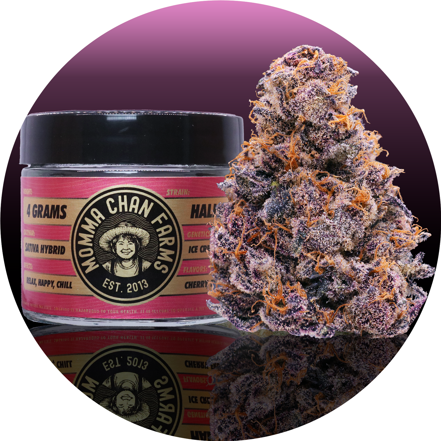 8g - Hallie Berry - Momma Chans - DOH Flower - SH