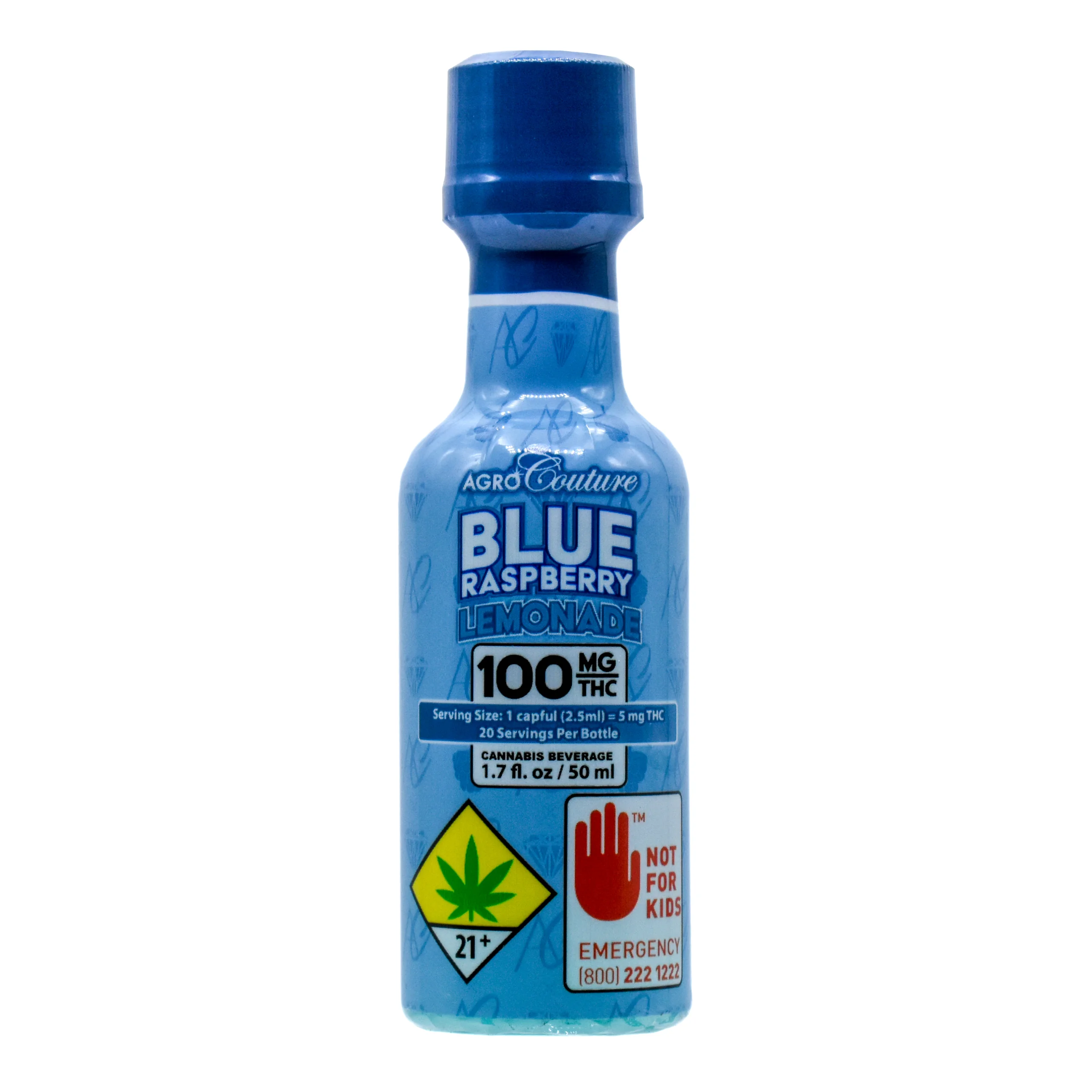 1.7fl · 1:1 Blue Raspberry Lemonade · Drink · 200mg