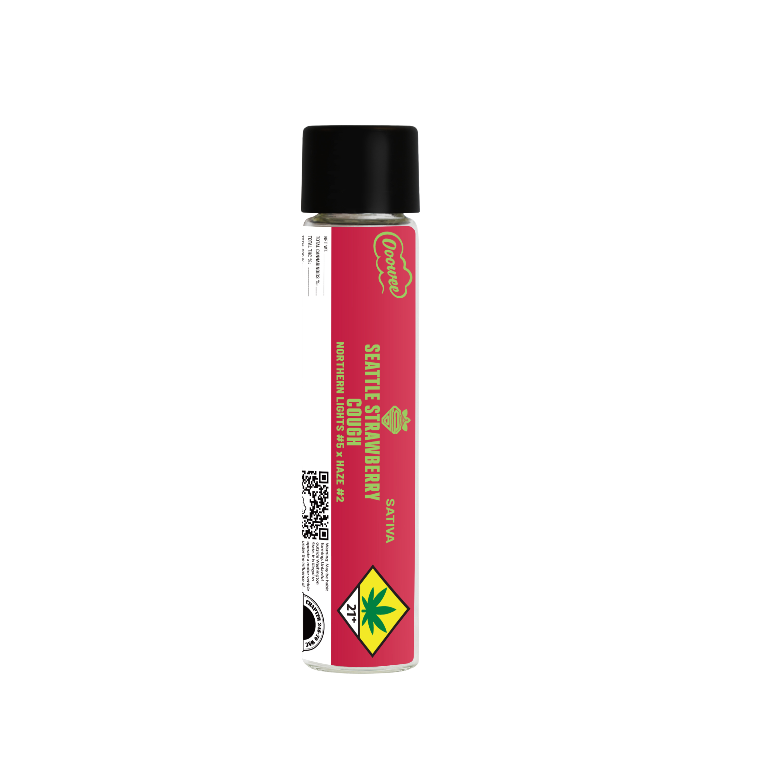 Seattle Strawberry Cough · Pre-Roll · 5 Pack